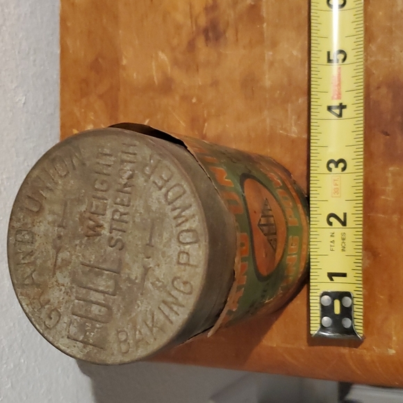 Accents Tin Can Baking Powder Can Vintage Poshmark